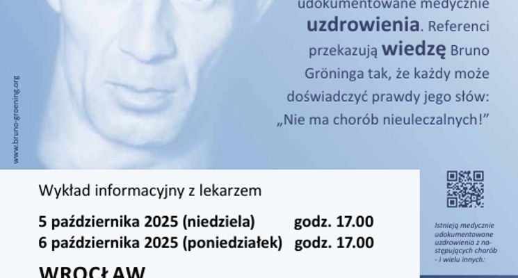 Plakat Wykład informacyjny z lekarzem