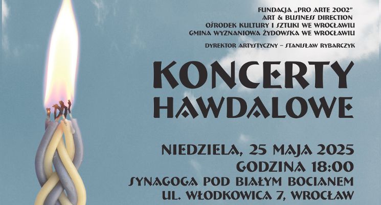 Plakat Koncert Hawdalowy – Eden – Izabela Szafrańska
