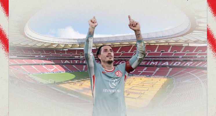 Plakat Camp Atlético de Madrid – treningi dla dzieci i młodzieży