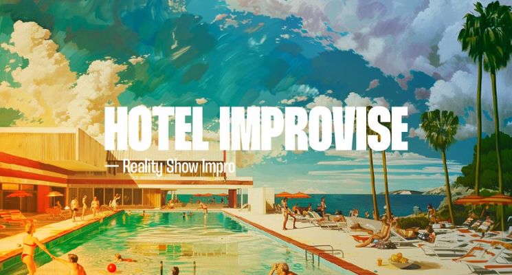 Plakat Hotel Improvise — Reality Show Impro [18+]