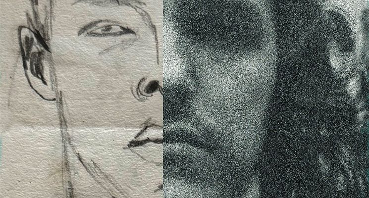 Plakat AUTOPORTRET Chudy. Lutyński. Nowosielski. Rzepecki