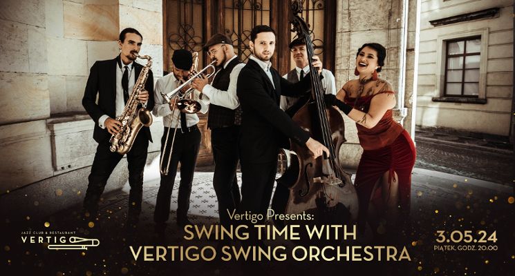Plakat Swing Time with Vertigo Swing Orchestra