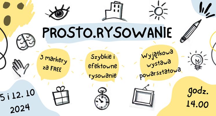 Plakat Ikony Nowego Dworu - bezpłatny warsztaty rysowania dla młodzieży 13+