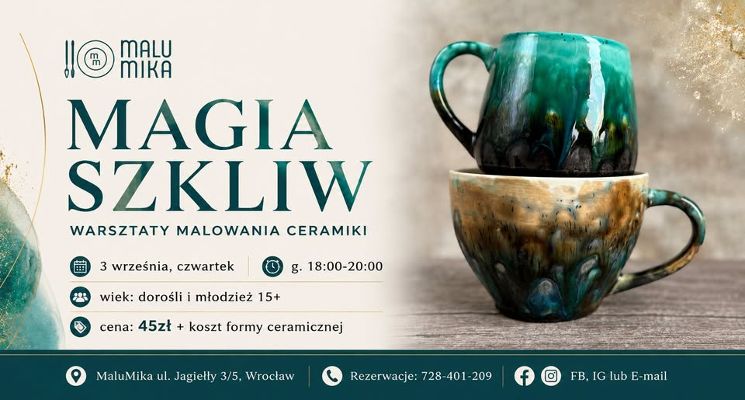 Plakat Magia szkliw