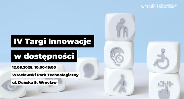 Plakat IV Targi Innowacje w dostępności