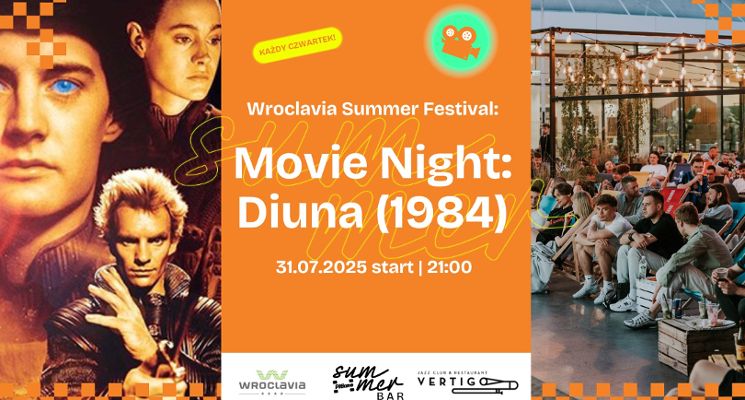 Plakat Movie Night „Diuna” (1984) [Wroclavia Summer Festival]