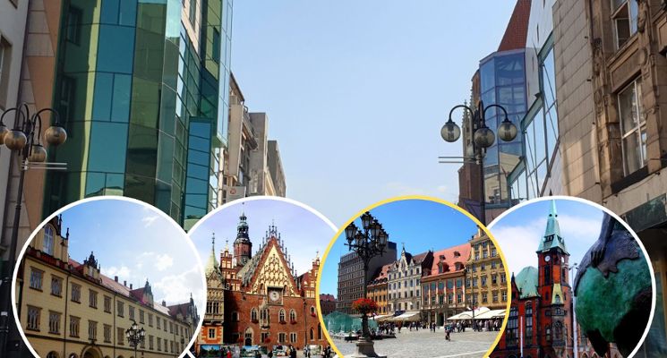 Plakat Reprezentacyjny Szlak Wrocławia - wielkanocny spacer krajoznawczy