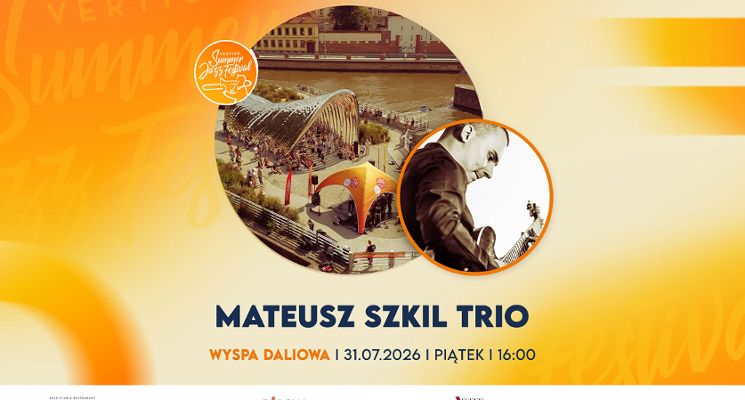 Plakat VSJF: Mateusz Szkil Trio