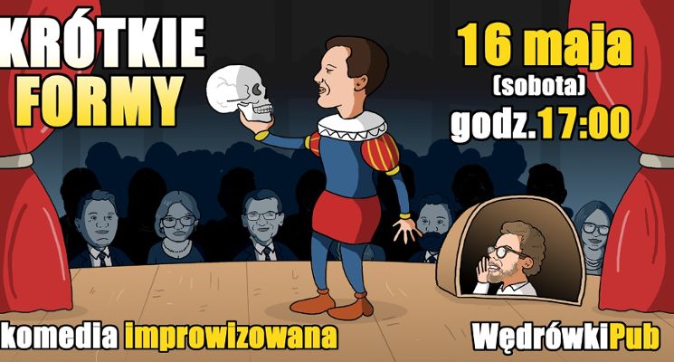 Plakat Krótkie formy [komedia improwizowana]