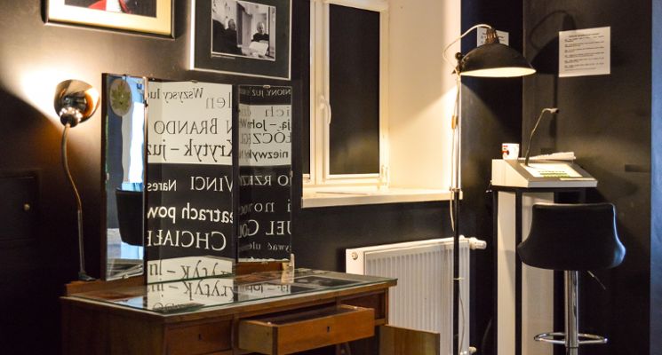 Plakat Noc Muzeów w Muzeum Teatru im. Henryka Tomaszewskiego