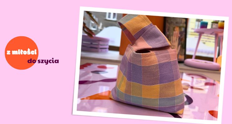 Plakat Japońska torebka Knot Bag: Warsztaty szycia