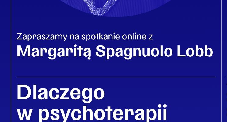 Plakat Spotkanie on-line z Margaritą Spagnuolo Lobb