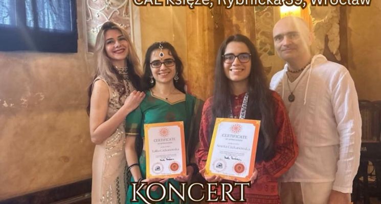 Plakat Mistyczny Wieczór Mantr z SHAKTI MUSIC w CAL KSIĘŻE