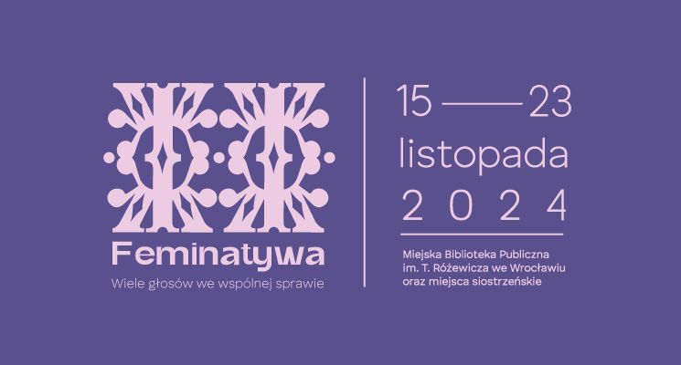 Plakat Festiwal Feminatywa 2024
