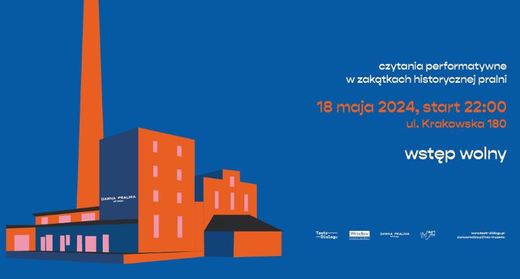 Plakat Noc Muzeów 2024 – Teatr Dialogu