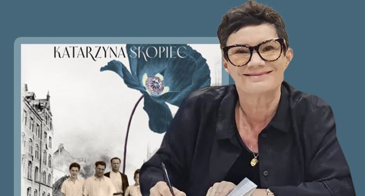 Plakat „Ocaleni z Drohobycza” – spotkanie autorskie z Katarzyną Skopiec