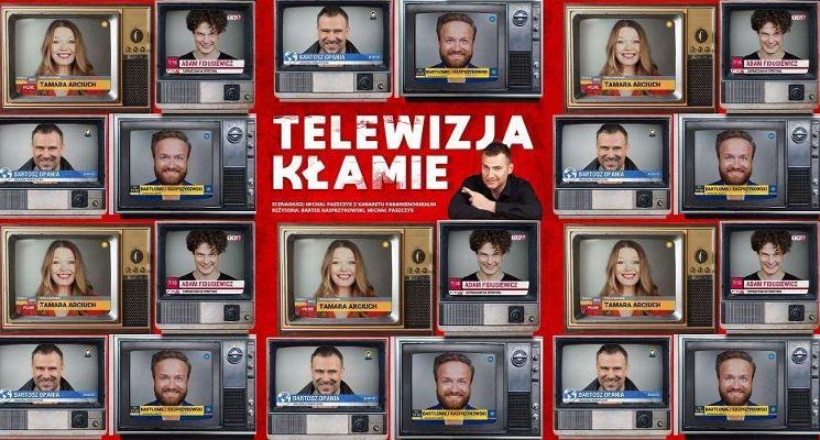 Plakat Spektakl: Telewizja Kłamie