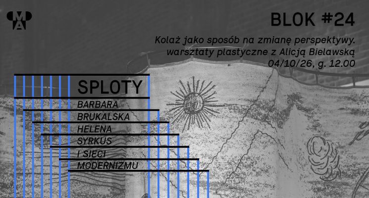 Plakat Kolaż jako sposób na zmianę perspektywy – warsztaty plastyczne