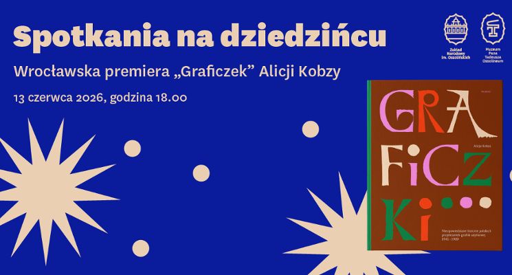 Plakat Wrocławska premiera „Graficzek” Alicji Kobzy