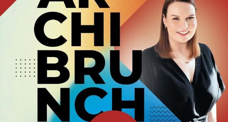 Plakat Druga edycja Archibrunch z Magdą Skibką w Galerii Wnętrz DOMAR