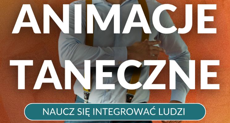 Plakat Warsztaty Animacji Tanecznych
