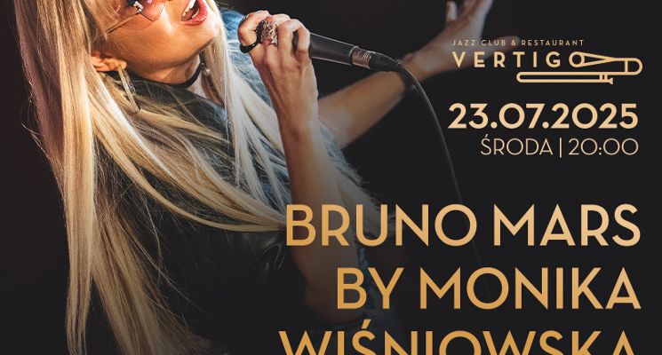 Plakat Bruno Mars by Monika Wiśniowska-Basel