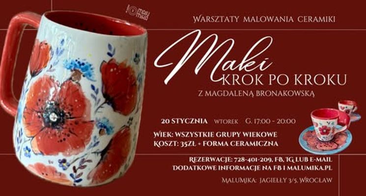 Plakat Maki – malowanie krok po kroku