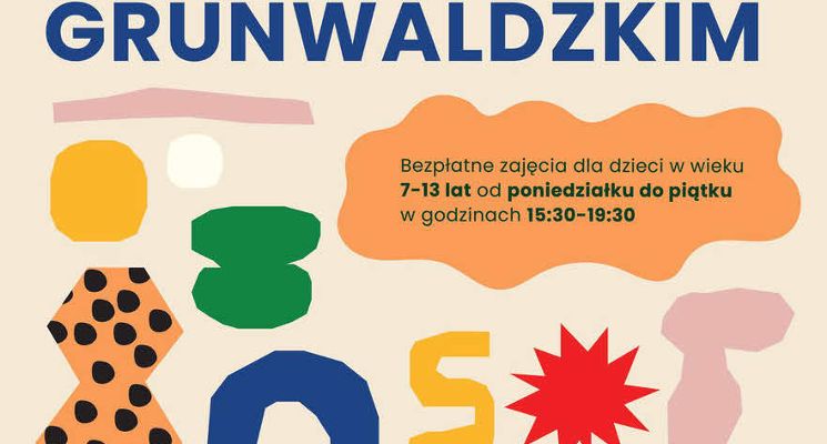 Plakat Zajęcia świetlicowe