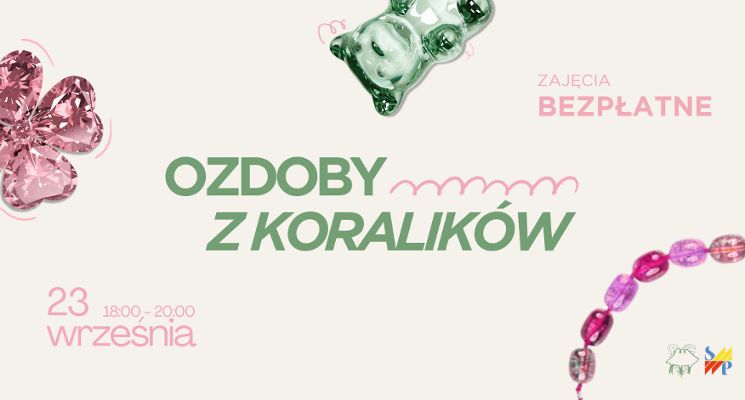 Plakat Ozdoby z koralików
