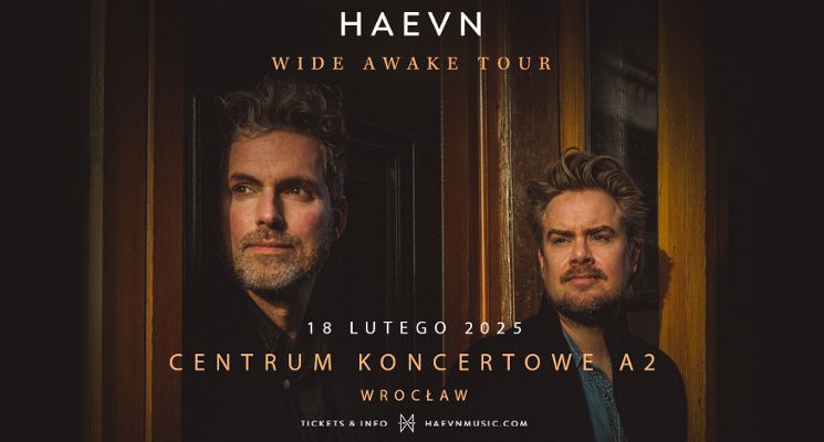 Plakat HAEVN Wide Awake Tour