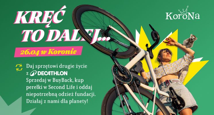 Plakat Niedziela w duchu cyrkularnym w CH Korona