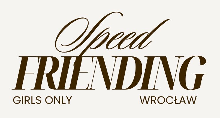 Plakat Speed Friending - girls only