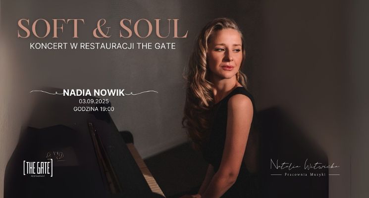 Plakat Soft & Soul – koncert muzyki soul i R&B