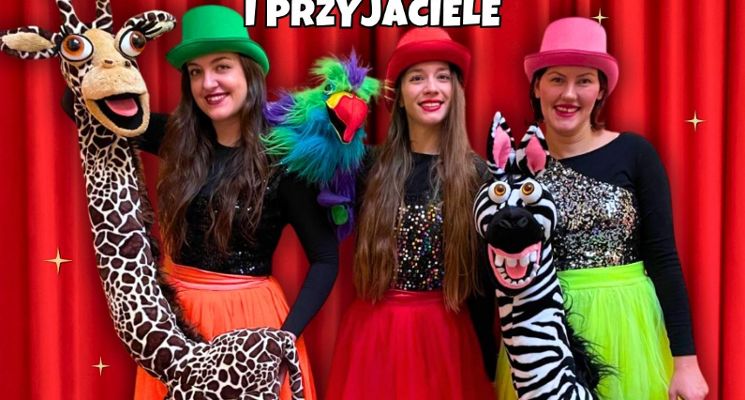Plakat „Żyrafa Luiza i Przyjaciele”, czyli POWITANIE WIOSNY 2026 w Magicznym Teatrze Muzycznym