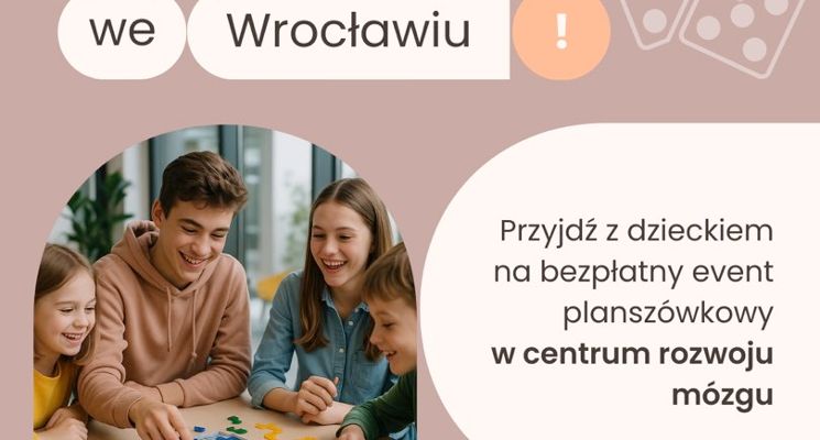 Plakat Umysł w Ruchu, czyli BrainGames we Wrocławiu!