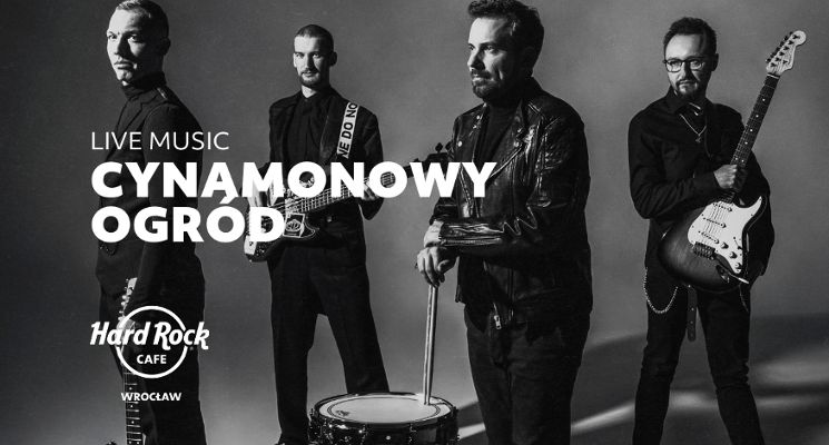 Plakat Koncert zespołu Cynamonowy Ogród