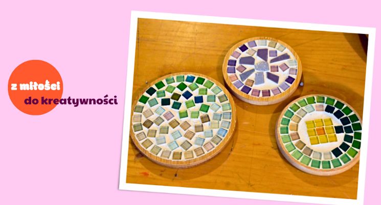 Plakat Mozaika dla początkujących z marką Piękniej: Zrób własną podkładkę (Wrocław Nadodrze)