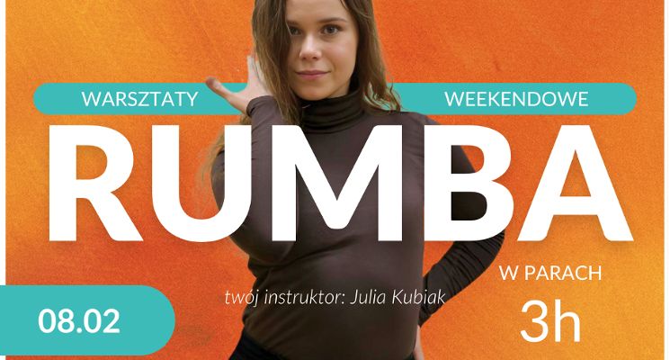 Plakat Rumba w parach | warsztaty tańca
