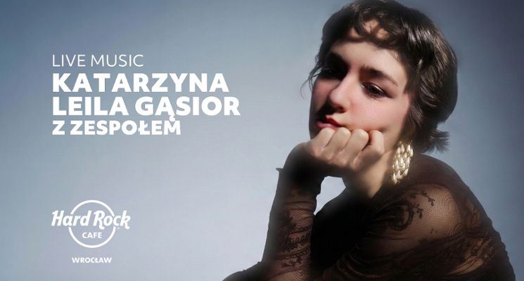 Plakat Koncert: Katarzyna Leila Gąsior z zespołem