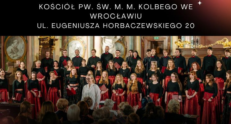 Plakat Koncert kolęd dla Marcina Kaczyńskiego