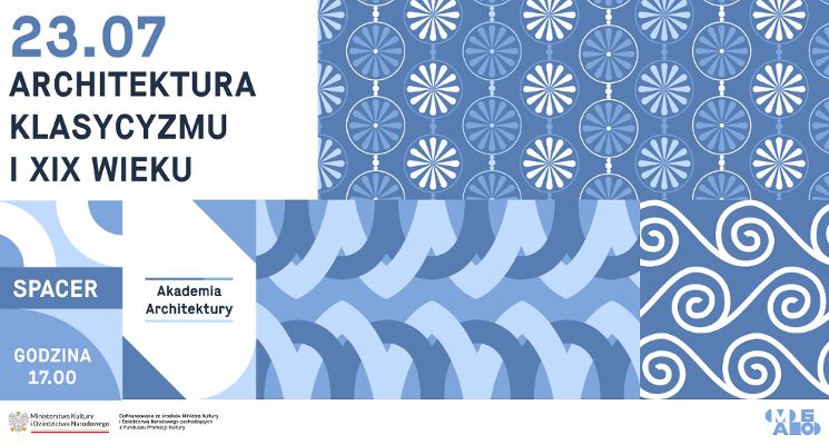 Plakat Akademia Architektury: Kierunek -> Klasycyzm i XIX wiek