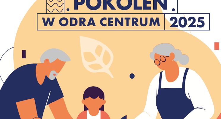 Plakat Seniorzy w Odra Centrum