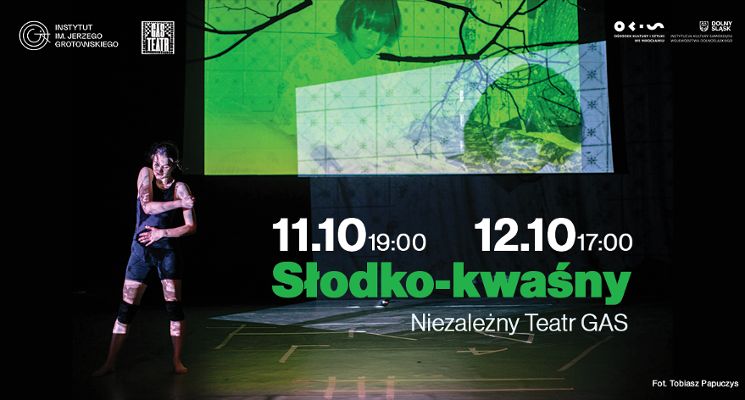 Plakat Spektakl "Słodko-kwaśny | Кисло-солодкий"
