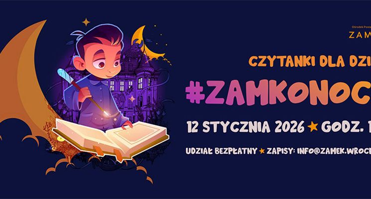 Plakat Zamkonocki - czytanki dla dzieci