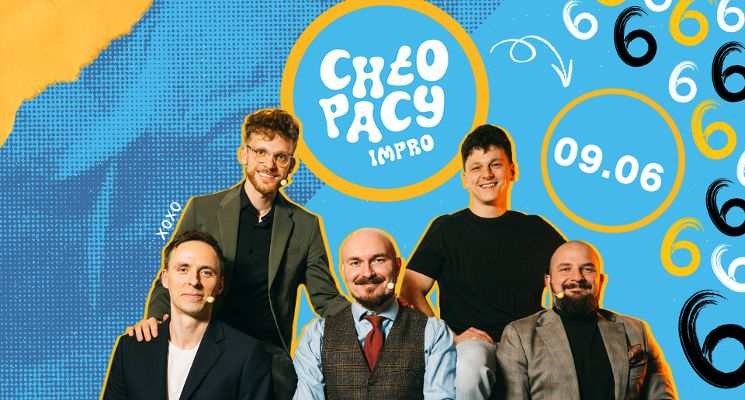Plakat Chłopacy – Komedia improwizowana z muzyką na żywo