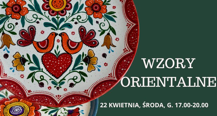 Plakat Wzory orientalne - malowanie krok po kroku