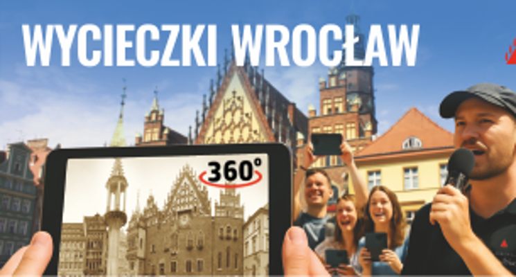 Plakat Wycieczki z tabletami: Historyczny Wrocław