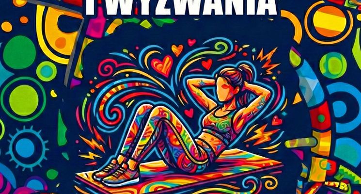 Plakat Wyzwanie „Brzuszki dla WOŚP”