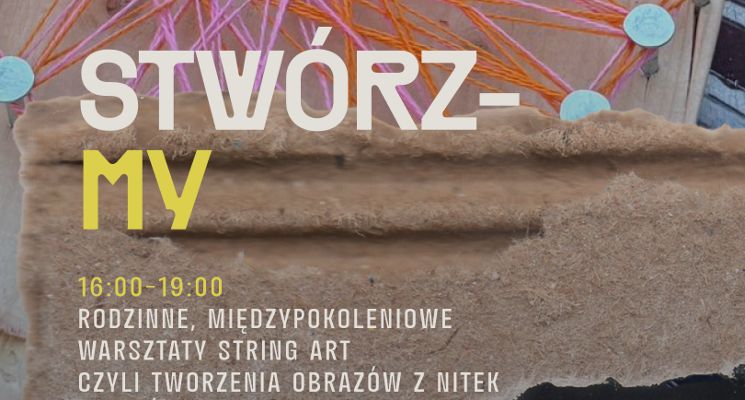Plakat STRING ART dla małych i dużych
