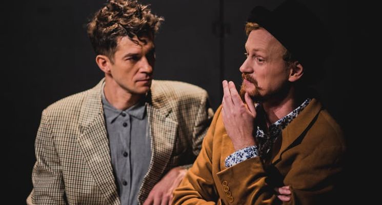 Plakat "Skrzydła" w Teatrze Sztampa